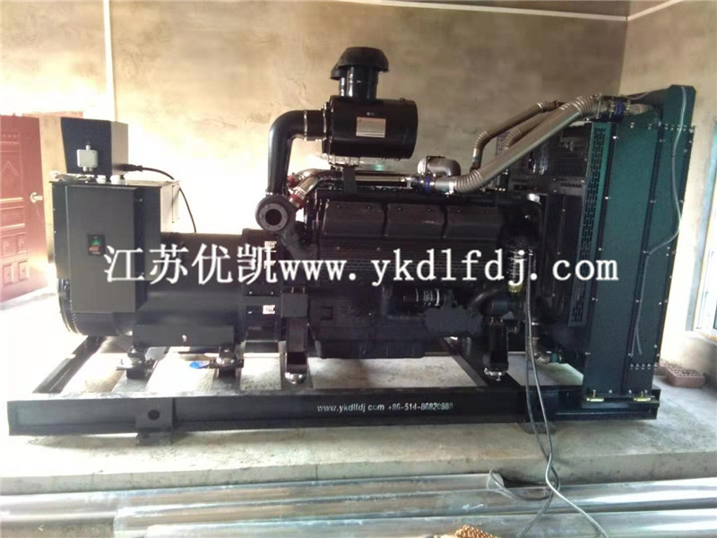 2021年4月20日，600KW上柴發(fā)電機組交付廣西某畜牧業(yè)公司使用