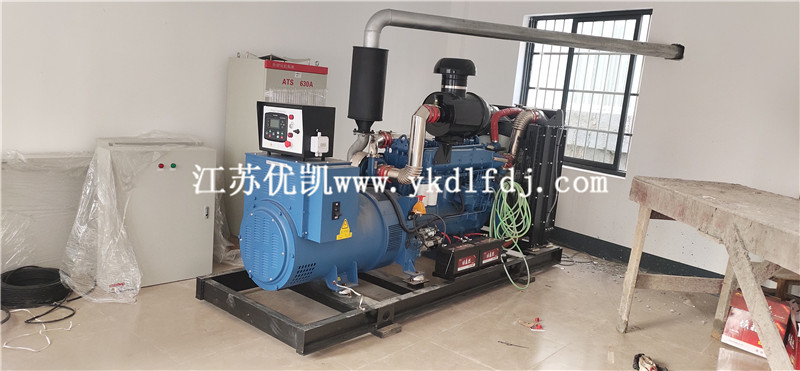 2021年4月30日，250KW濰柴發(fā)電機組1臺交付上林某大廈使用