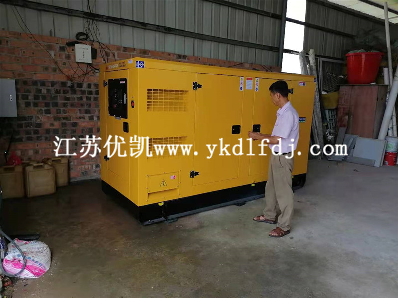 2021年7月25日，玉柴100KW靜音型發(fā)電機組交付廣西某科技公司備用電源使用