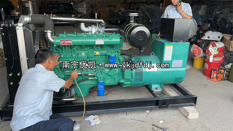 2022年9月24日，博羚100KW柴油發(fā)電機(jī)組發(fā)貨防城港東興市