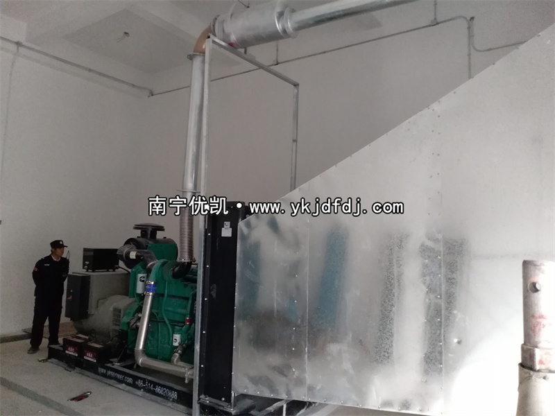 2022年7月20日，300KW沃爾沃柴油發(fā)電機組安裝調(diào)試完畢并順利通過驗收