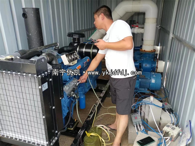 2023年6月16日，120kw濰坊雷納柴油發(fā)電機(jī)組送貨欽州養(yǎng)蝦場