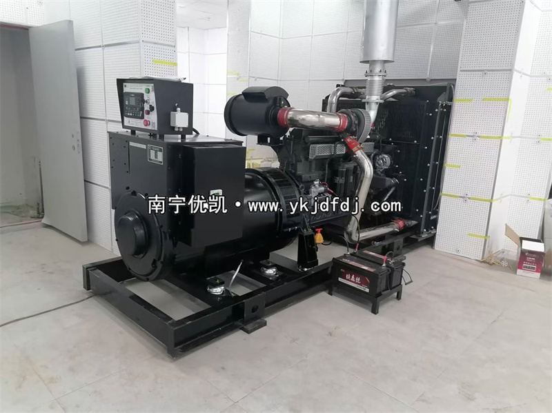 2024年11月17日，欽州項(xiàng)目500kw凱普柴油發(fā)電機(jī)組到貨安裝
